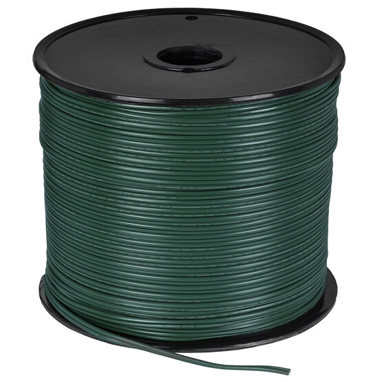 Green Outdoor Electrical Zip Cord Wire, 18 Gauge