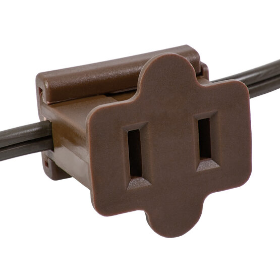 SPT1 Polarized Inline Zip Plug, Brown