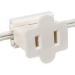 SPT1 Polarized Inline Zip Plug, White