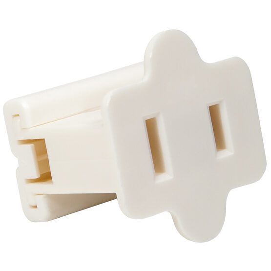 SPT2 Polarized Female Zip Plug, White