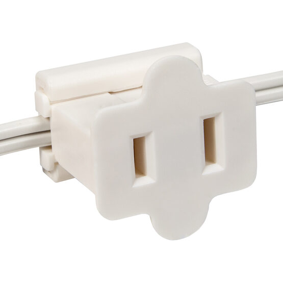 SPT2 Polarized Inline Zip Plug, White