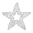 24" LED LED Five Point Dimensional Star, Cool White Lights 