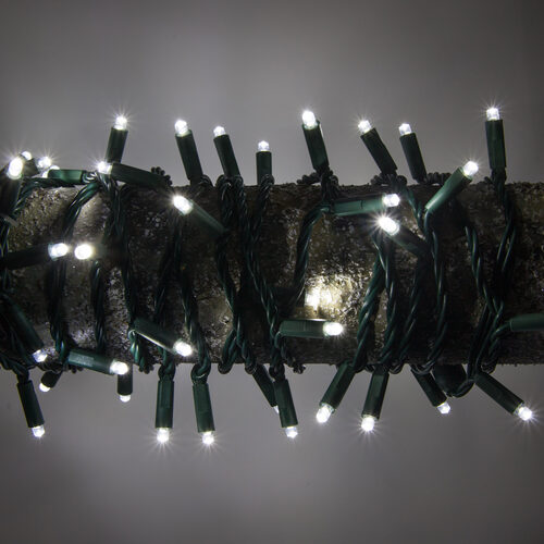 Cool White String Lights, 50 ct, LED 5MM Mini