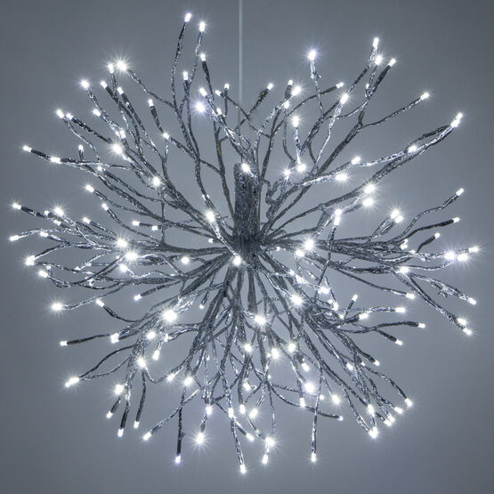 silver starburst led lighted branches cool white twinkle silver starburst led lighted branches cool white twinkle