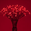 24" Red Starburst LED Lighted Branches, Red-Cool White Lights, 1 pc