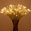 24" Gold Starburst LED Lighted Branches, Warm White Twinkle Lights, 1 pc