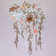 24" White Starburst LED Lighted Branches, Cool White Twinkle Lights, 1 pc