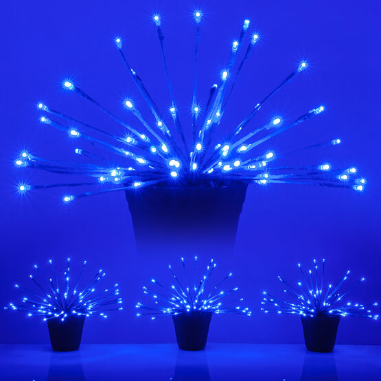 blue starburst led lighted branches blue twinkle lights blue starburst led lighted branches blue twinkle lights