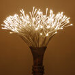 24" White Starburst LED Lighted Branches, Warm White Twinkle Lights, 1 pc