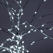 30" Silver LED Lighted Branches, Cool White Twinkle Lights, 1 pc