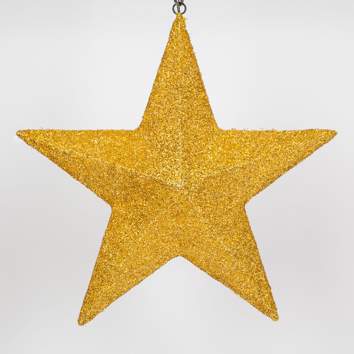 NATAL DESIGN - NANGA×NATAL DESIGN Envelope Lux2 600 Gold LED Hanging Star Light, Metallic Mesh Covered Frame