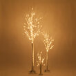 2.5' Warm White LED Birch Tree