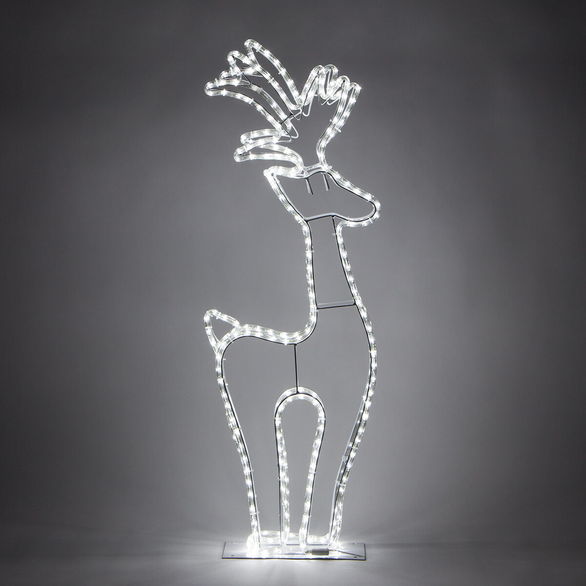 3d rope light reindeer