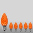 C7 OptiCore LED Light Bulbs, Amber / Orange