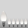 C7 Smooth OptiCore<sup>&reg</sup> LED Light Bulbs, Cool White