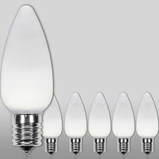 C9 Smooth OptiCore<sup>&reg</sup> LED Light Bulbs, Cool White