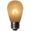 S14 FlexFilament TM Vintage LED Light Bulb, Warm White Satin Glass