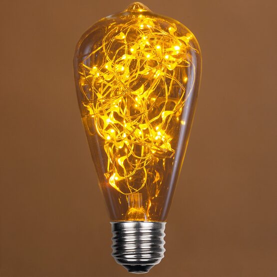 ST64 LEDimagine TM Fairy Light Bulb, Gold