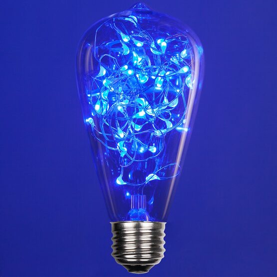 ST64 LEDimagine TM Fairy Light Bulb, Blue