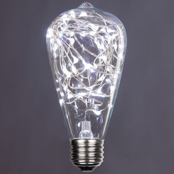 ST64 LEDimagine TM Fairy Light Bulb, Cool White - Yard Envy