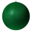 28" Green Inflatable Christmas Ornament, Metallic Polymesh