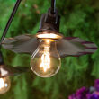 A19 FlexFilament TM LED Edison Light Bulb, Warm White Transparent Glass