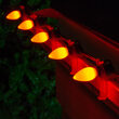 C7 Smooth OptiCore LED Light Bulbs, Amber / Orange