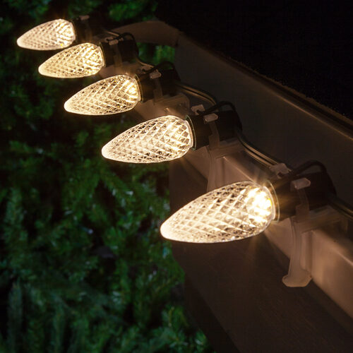 C9 OptiCore LED Light Bulbs, Warm White, E17 Base, Contractor Pack