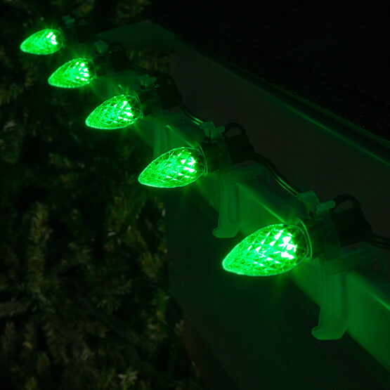 C7 OptiCore LED Light Bulbs, Green