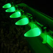 C9 Smooth OptiCore LED Light Bulbs, Green