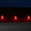 C7 Smooth OptiCore LED Light Bulbs, Red