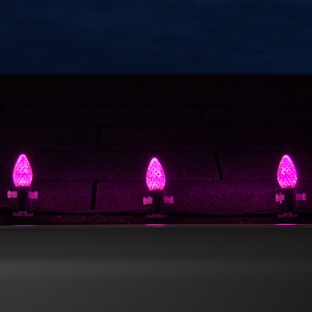 C7 OptiCore<sup>®</sup> LED Light Bulbs, Pink - Yard Envy