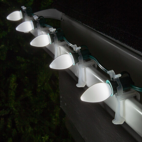C7 Smooth OptiCore LED Light Bulbs, Cool White