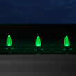 OptiCore C9 Commercial LED String Lights, Green, 25 Lights, 25'