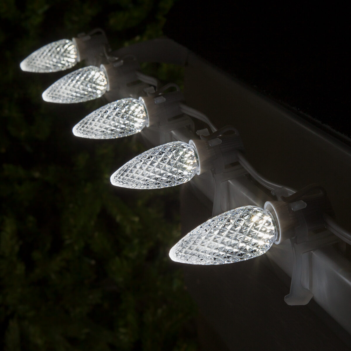 C9 cool white led sales christmas replacement bulbs