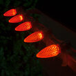 OptiCore C9 Commercial LED String Lights, Amber, 50 Lights, 50'