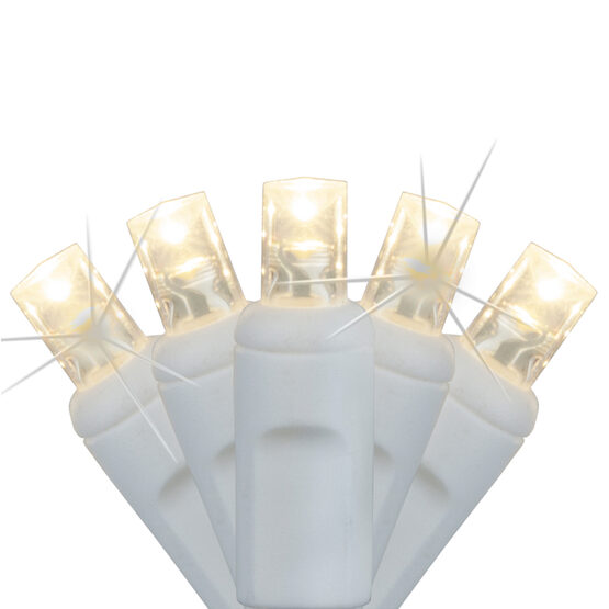 17' SoftTwinkle TM Wide Angle LED Mini Lights, Warm White