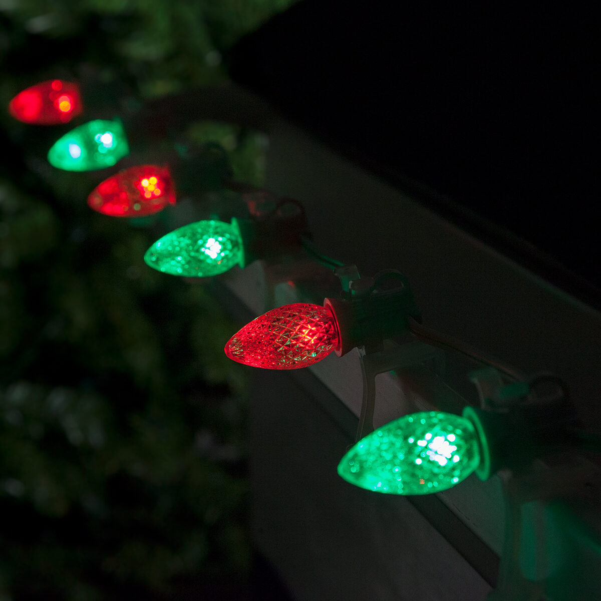 Red c7 christmas lights sale