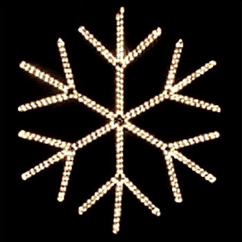 47" Six Spoke Snowflake 