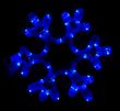 12" LED Snowflake Motif, Blue Lights 