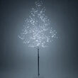 5' Silver Fairy Light Tree, Cool White LED Lights 