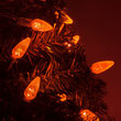 Strawberry LED String Lights, Amber, Green Wire
