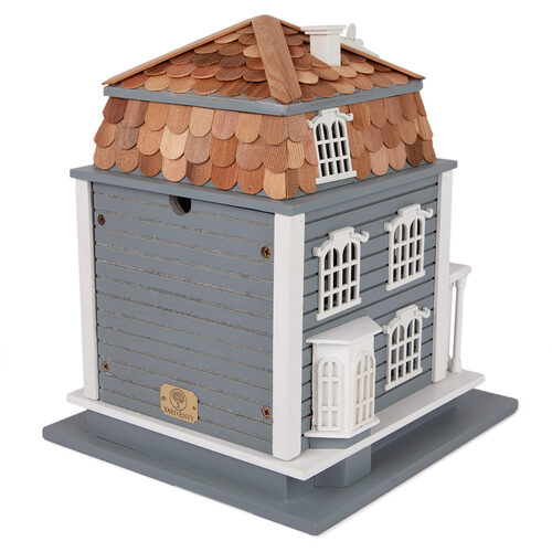 Sag Harbor Bird House with Mansard Roof Yard Envy