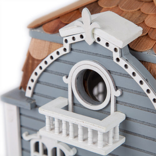 Sag Harbor Bird House with Mansard Roof Yard Envy