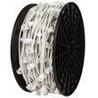 C9 Commercial Light String Spool, White Wire