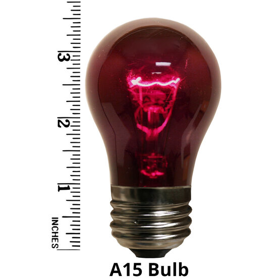 A15 Colored Party Bulbs, Purple