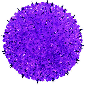 7.5" Light Sphere Stake, Purple