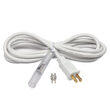 2-Wire 13MM Incandescent Power Cord with Power Connector And Plug