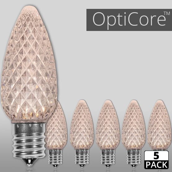 C9 OptiCore<sup>&reg</sup> LED Replacement Light Bulbs, Warm White