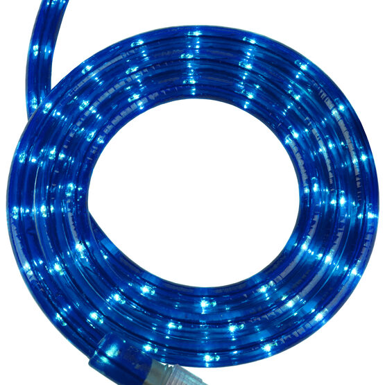 18' Blue Rope Light, 120 Volt, 1/2"
